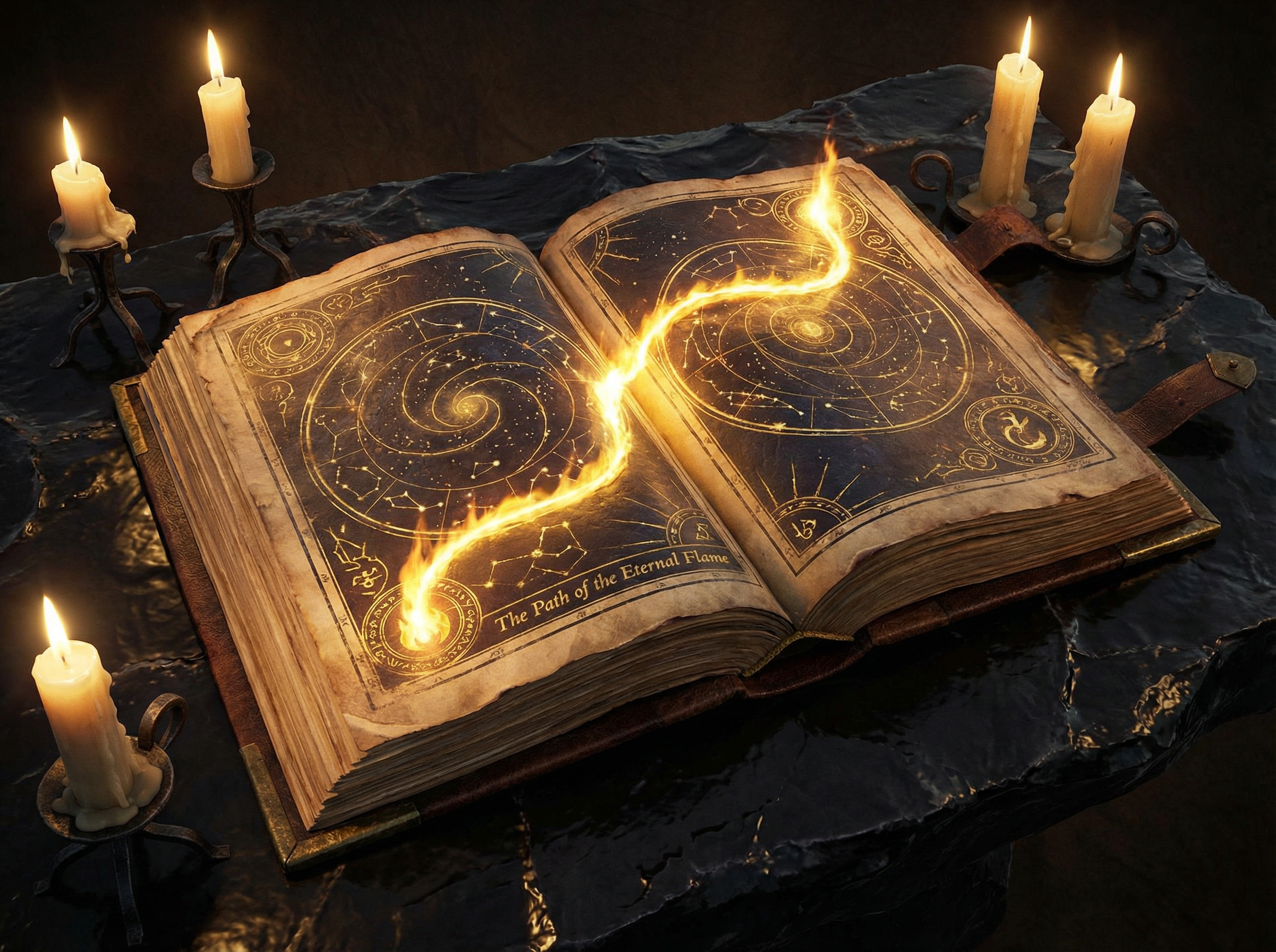 Entering the Atlas: The Path of the Eternal Flame